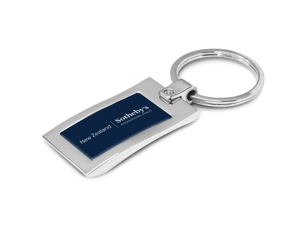 Sotheby's Wave Metal Keyring - Pack of 10