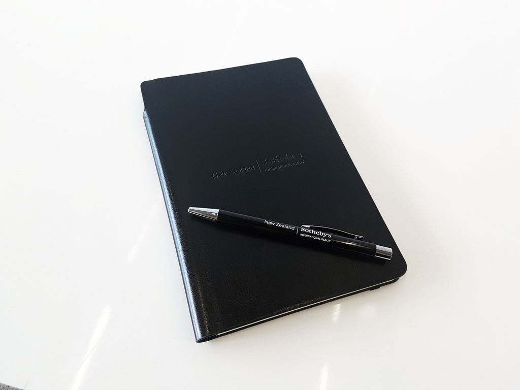 Sotheby's Hardcover Notebook - Black