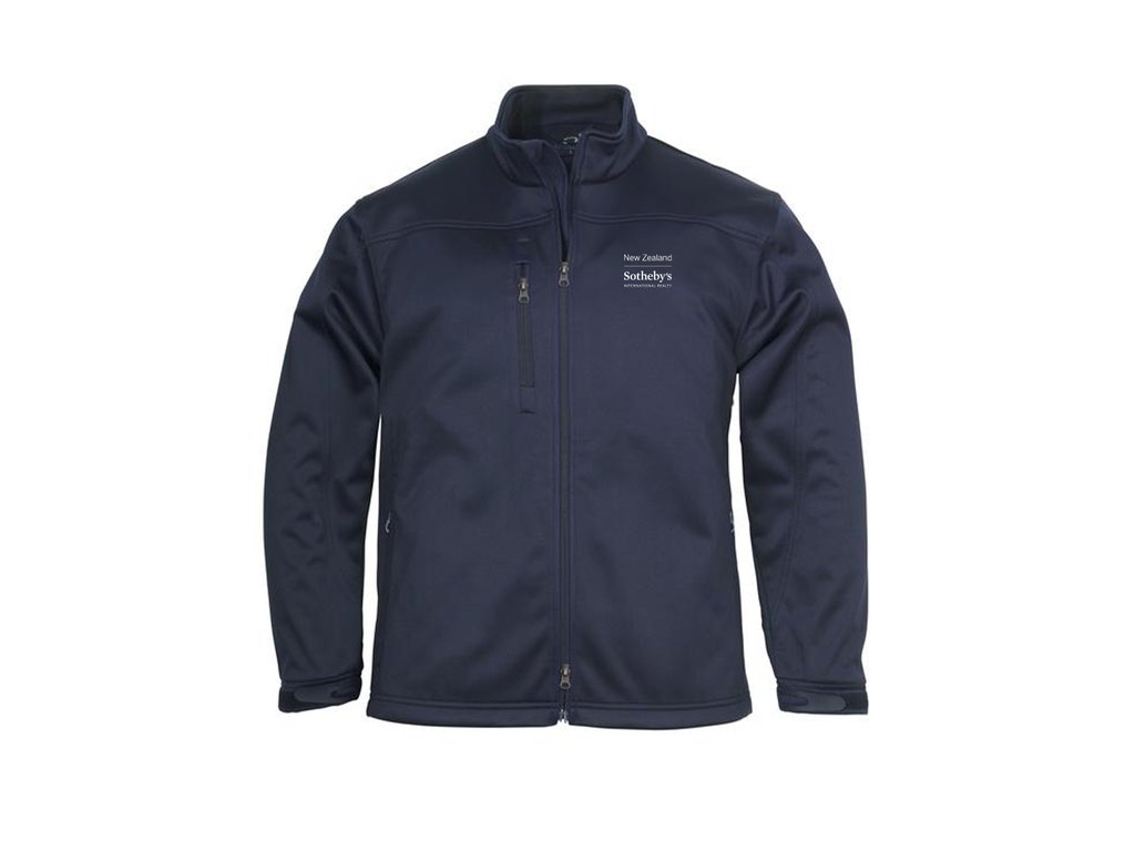 Sotheby's Mens Softshell Jacket - Navy