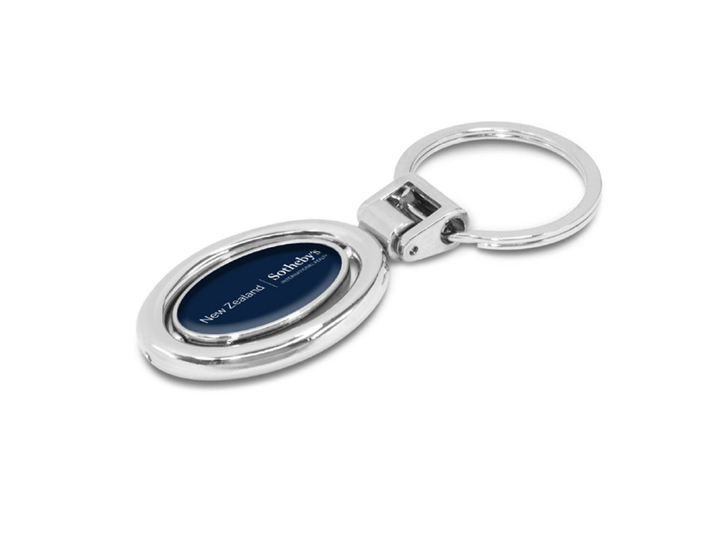 Sotheby's Spinning Metal Keyring - Pack of 10