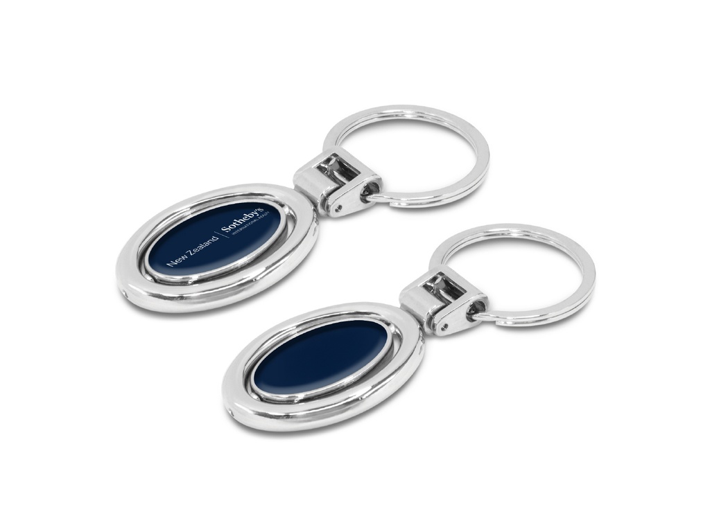 Sotheby's Spinning Metal Keyring - Pack of 10